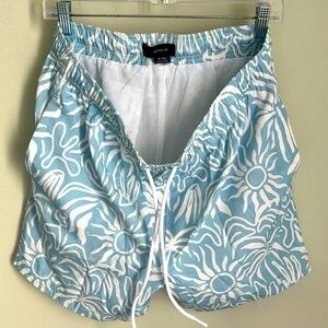 Cotton On Men’s  Blue and White swim  Shorts